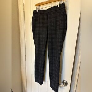 Calvin Klein pull on twill pants 8 petite or cropped